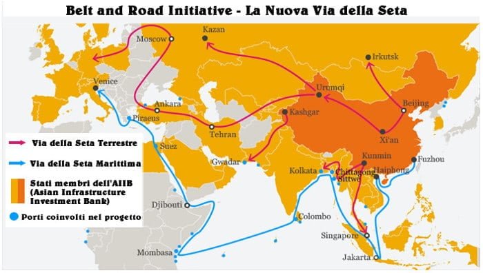 La Belt And Road - Infrastrutture Per Connettere L'Europa E La Cina